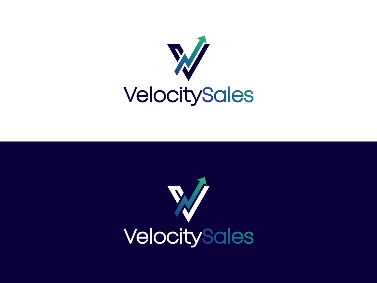 Logo Design by 439 Creations for Velocity Sales | Design #29766410