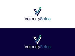 Logo Design by 439 Creations for Velocity Sales | Design: #29766410
