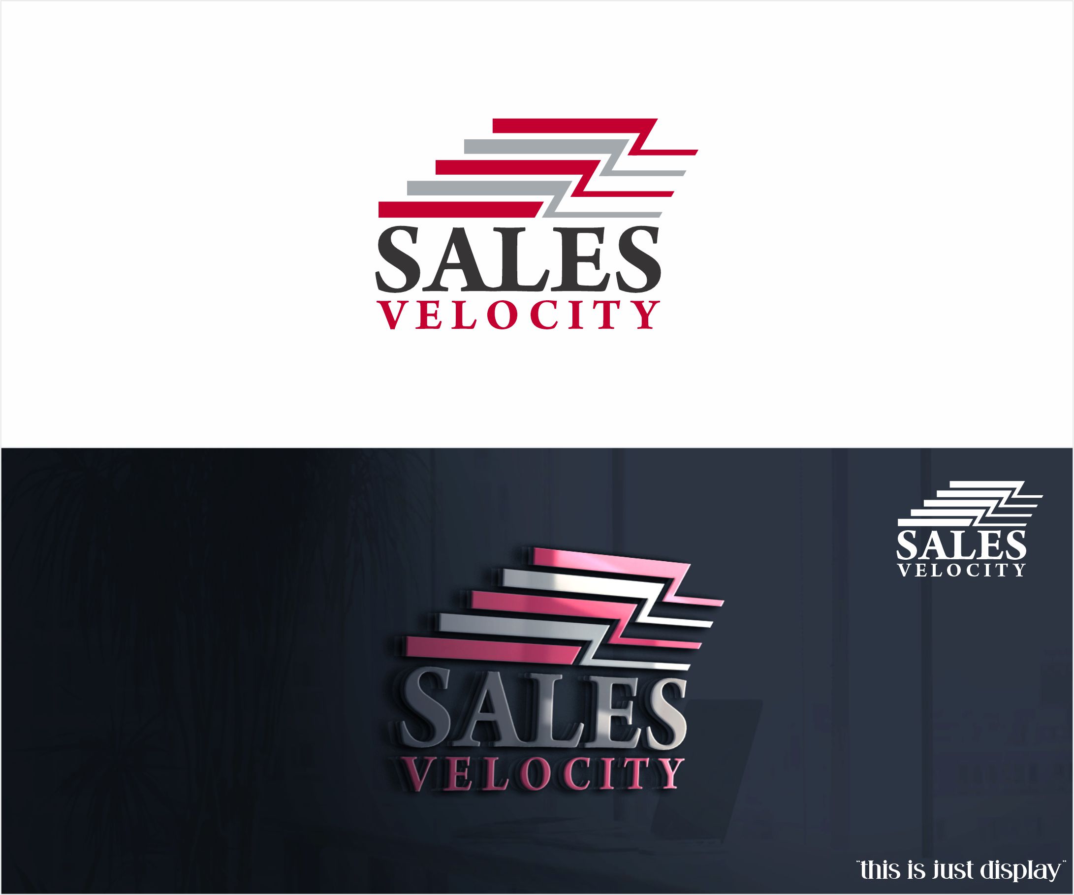 Logo Design by alkaline for Velocity Sales | Design #29763351