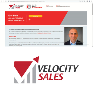 Logo Design by Barrafaeyza for Velocity Sales | Design #29795049