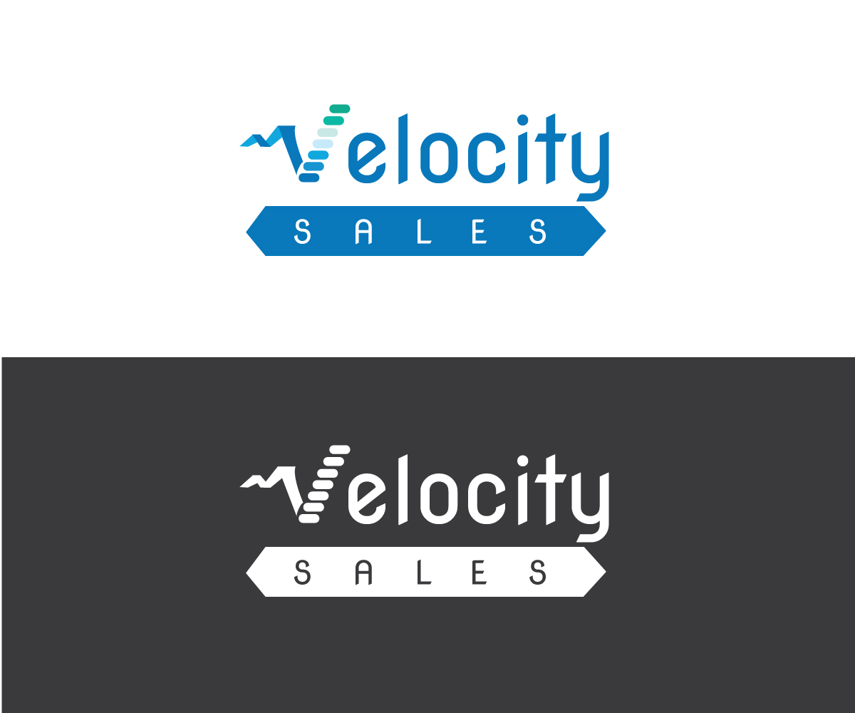 Logo Design by Ruwantha Design for Velocity Sales | Design #29775415