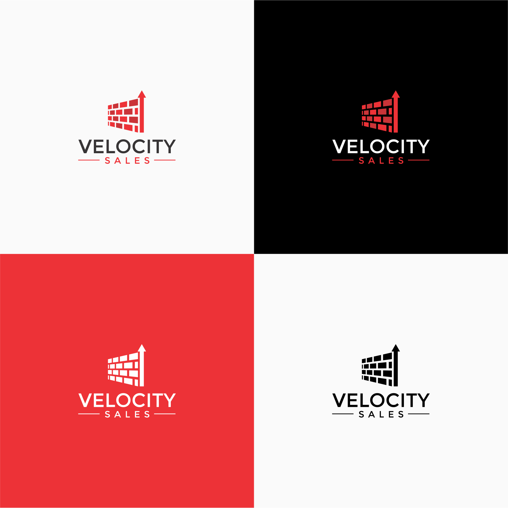 Logo Design by Jozjozan.Std™ for Velocity Sales | Design #29768787