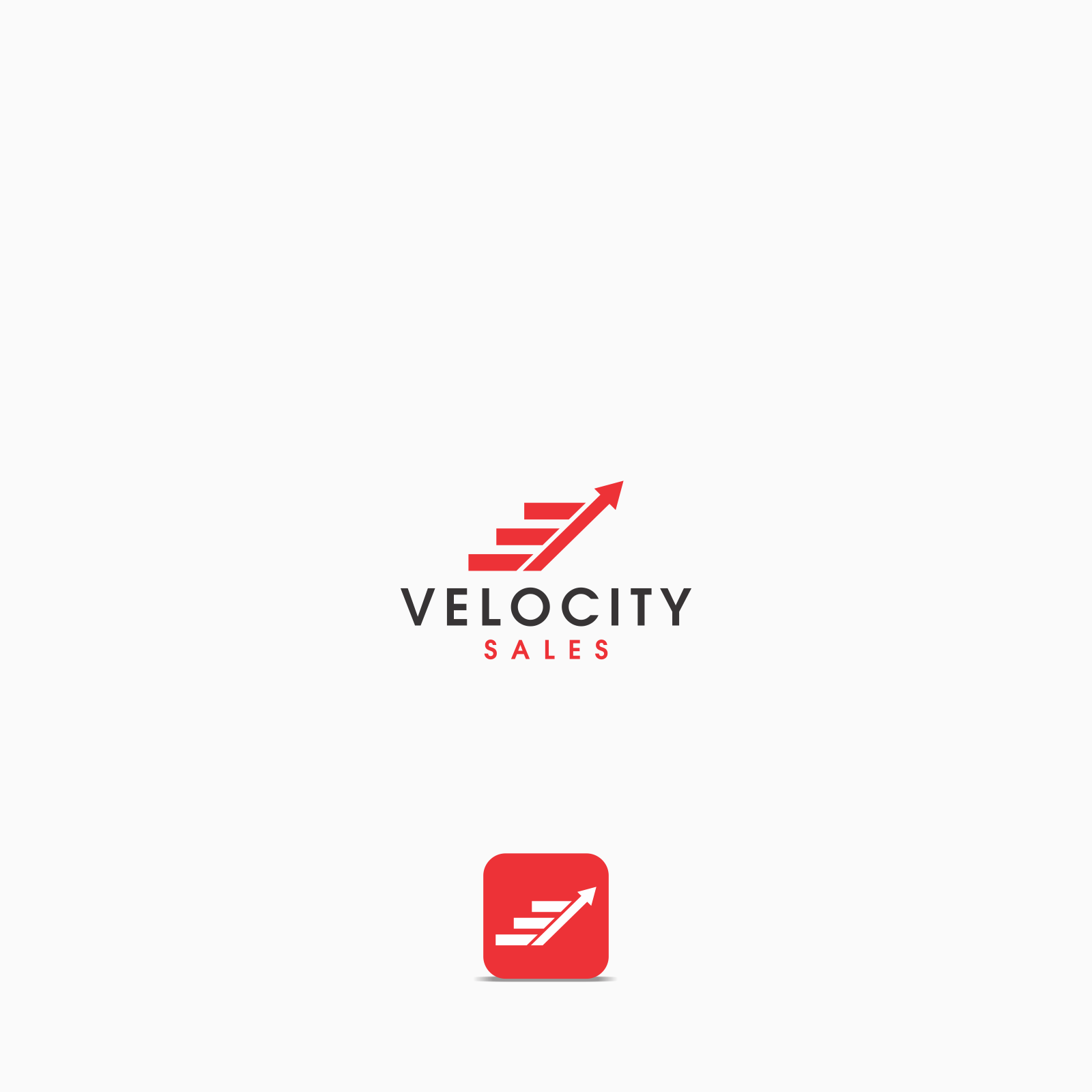 Logo Design by Jozjozan.Std™ for Velocity Sales | Design #29785754