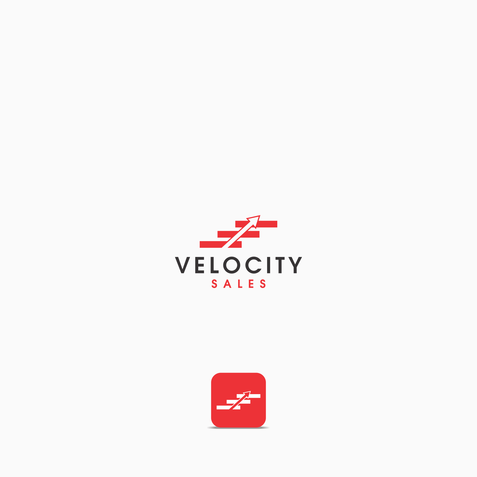 Logo Design by Jozjozan.Std™ for Velocity Sales | Design #29785757