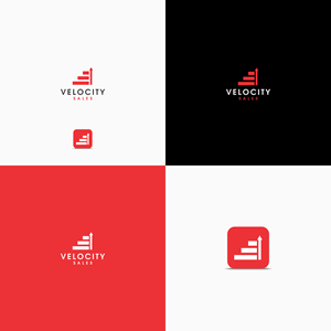Logo Design by Jozjozan.Std™ for Velocity Sales | Design: #29785818