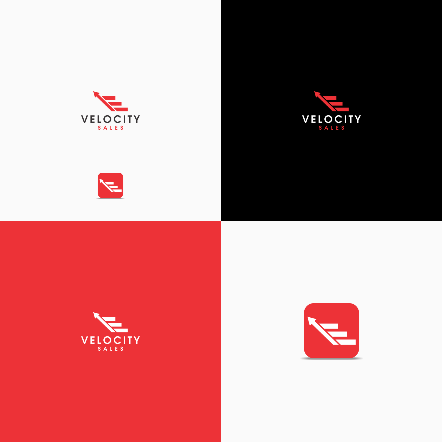 Logo Design by Jozjozan.Std™ for Velocity Sales | Design #29785842