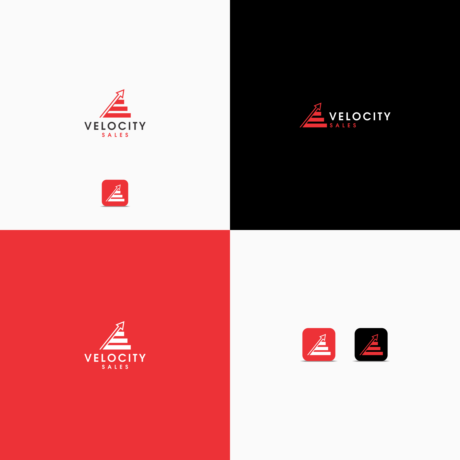 Logo Design by Jozjozan.Std™ for Velocity Sales | Design #29785904