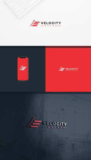 Logo Design by Jozjozan.Std™ for Velocity Sales | Design: #29788052