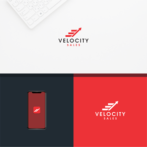 Logo Design by Jozjozan.Std™ for Velocity Sales | Design: #29795819