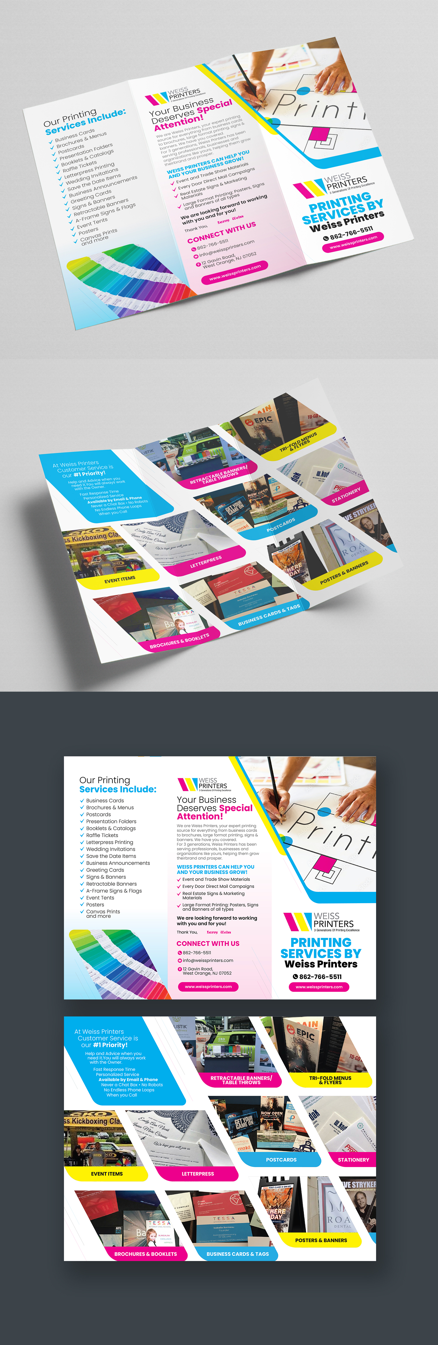 Flyer Design by Hitbar for Thespotforprinting.com | Design #29836115