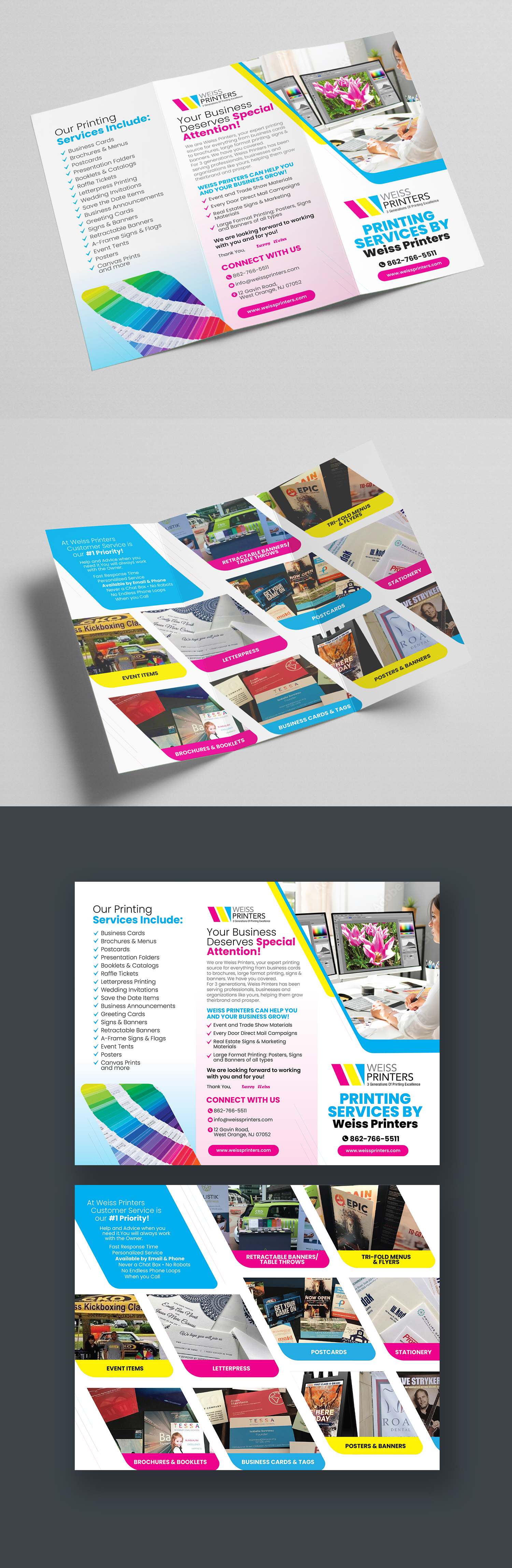 Flyer Design by Hitbar for Thespotforprinting.com | Design #29836138