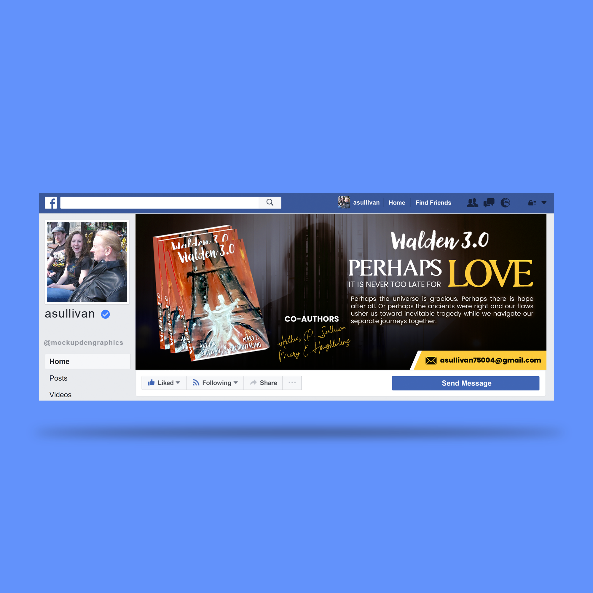 Facebook Design by buntijee1122 for Mentalhealthline.com, inc. | Design #29806098