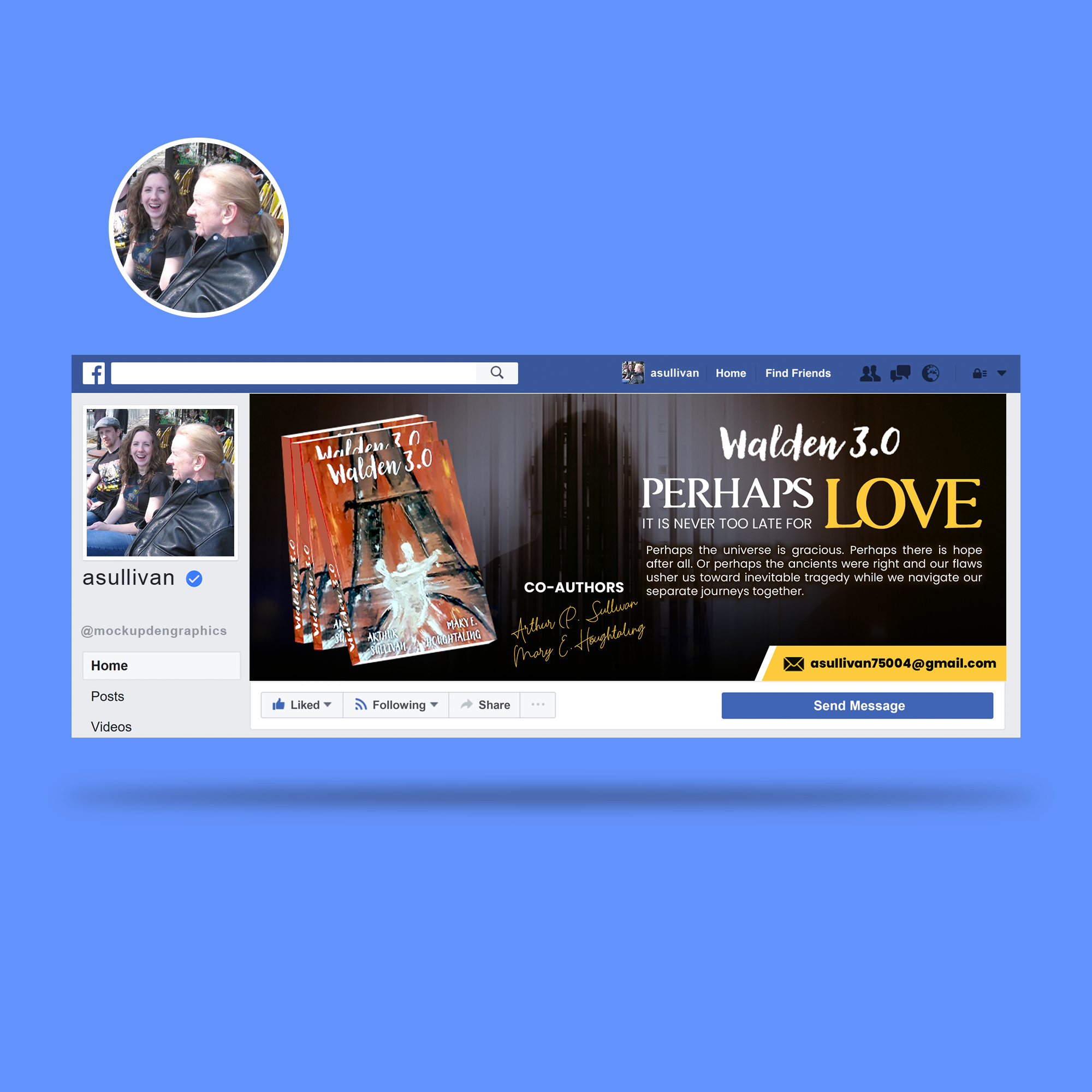 Facebook Design by buntijee1122 for Mentalhealthline.com, inc. | Design #29806123