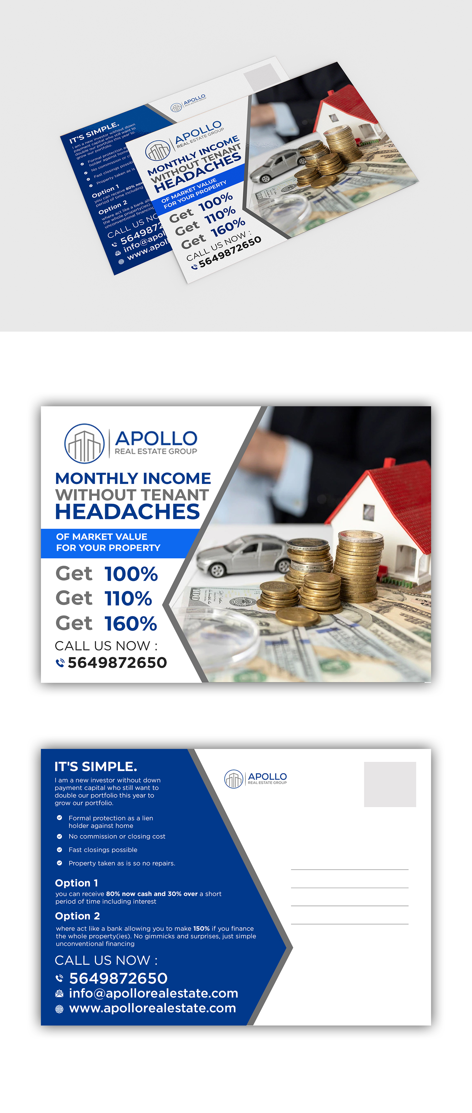 Postkarten-Design von debdesign für dieses Projekt | Design #29767722