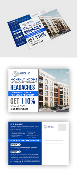 Postcard Design by debdesign for this project | Design: #29801879