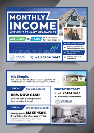 Postcard Design by DesignGenie for this project | Design: #29794500