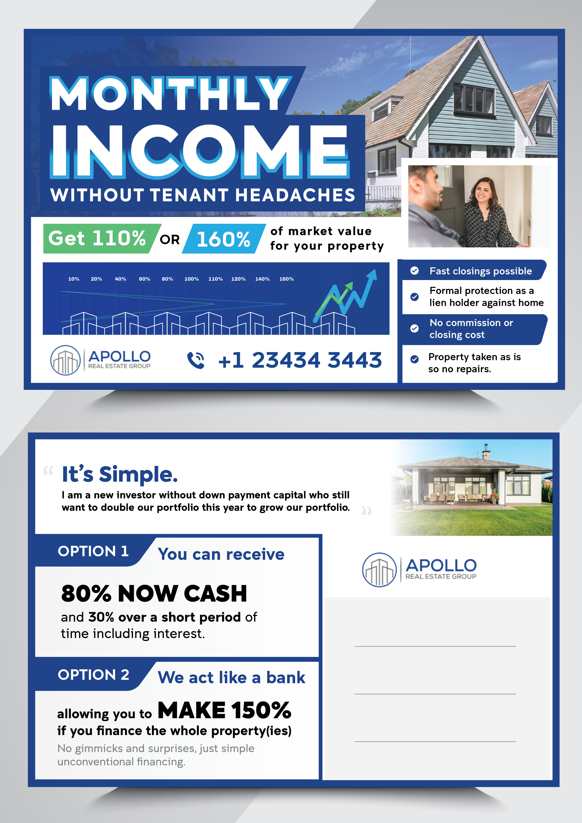 Postcard Design by DesignGenie for this project | Design #29794512