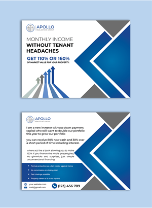 Postcard Design by 3Guys for this project | Design: #29778558