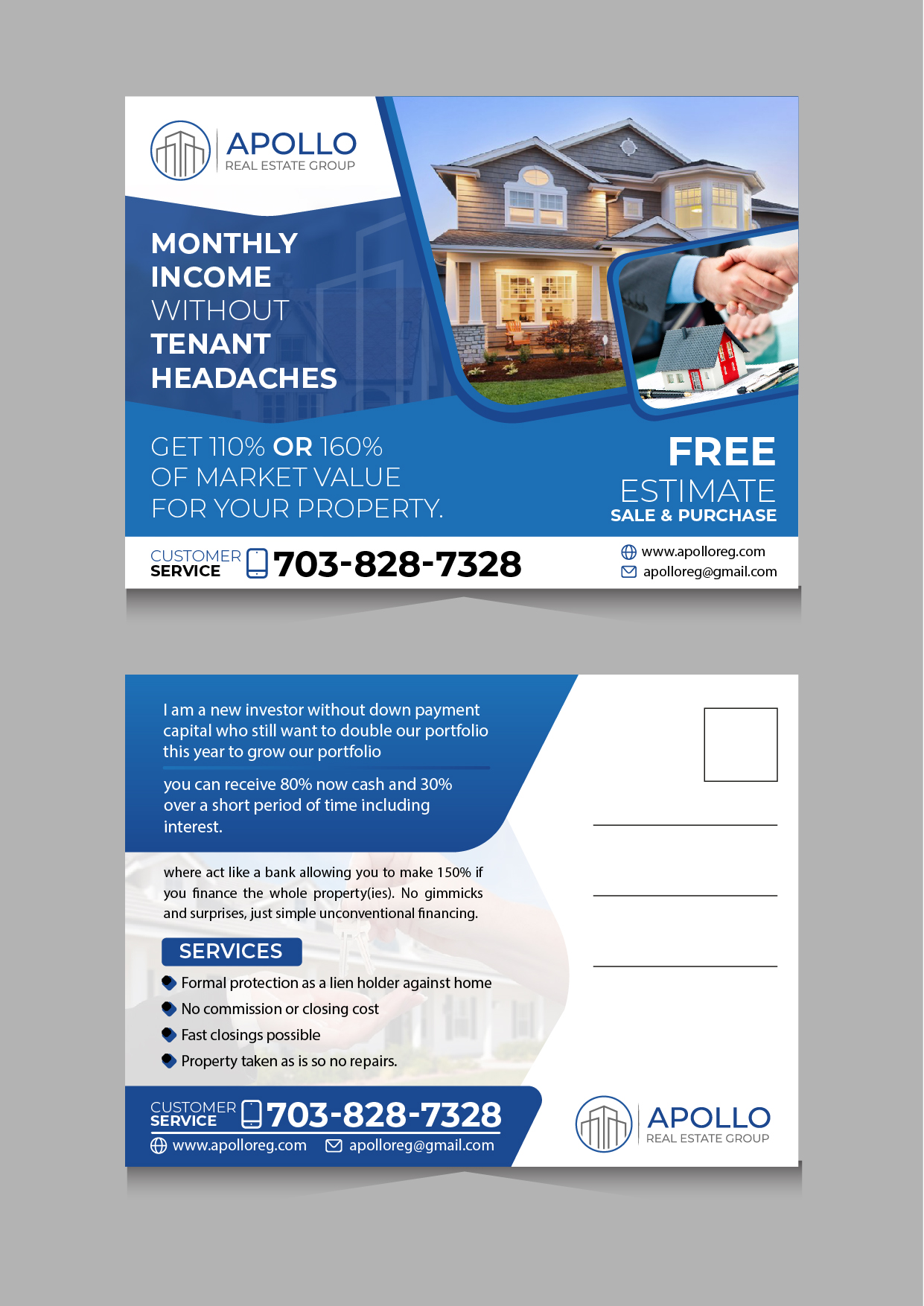 Design de Carte Postale par 3Guys pour ce projet | Design #29778562