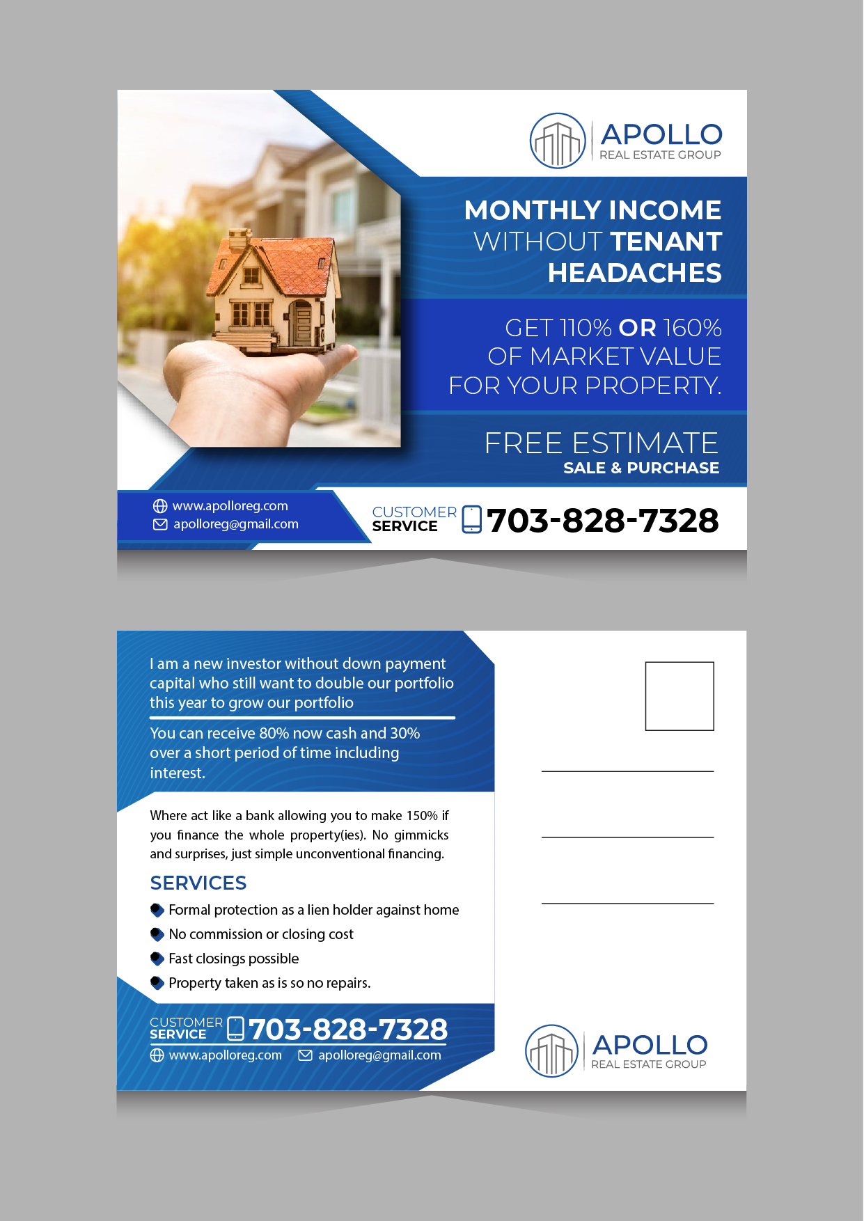Design de Carte Postale par 3Guys pour ce projet | Design #29778563