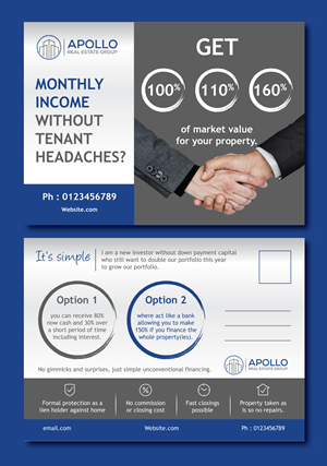Postcard Design by saurov for this project | Design: #29766145