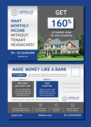 Postcard Design by saurov for this project | Design: #29798661
