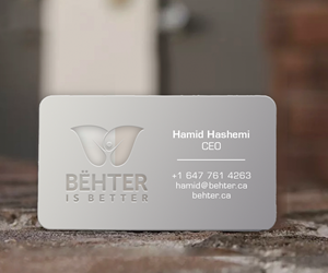 Visitenkarten-Design von Andrés Sebastián für Behter Inc. | Design: #29773277