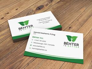 Design de Carte de Visite par Creative Service6 pour Behter Inc. | Design : #29767679