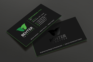 Visitenkarten-Design von DesignShout für Behter Inc. | Design: #29770609