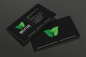 Visitenkarten-Design von DesignShout für Behter Inc. | Design: #29770610