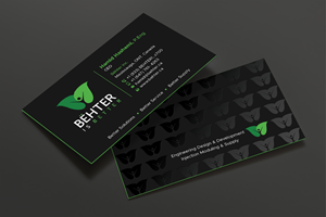 Visitenkarten-Design von DesignShout für Behter Inc. | Design: #29770652