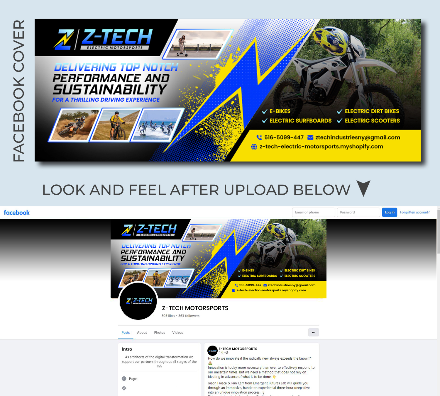 Facebook Design by TSU Creations for this project | Design #30042773