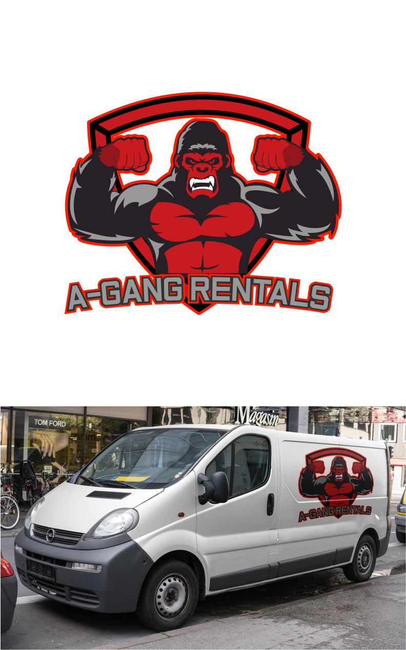 Logo Design by Tubeng for A-GANG EQUIPMENT RENTALS LLC | Design #29842612