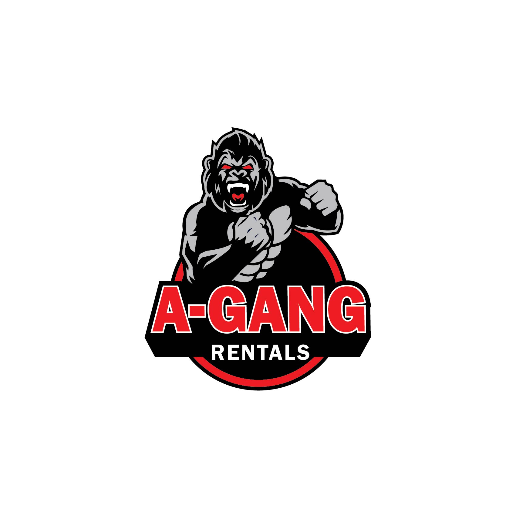 Logo-Design von r. ilham für A-GANG EQUIPMENT RENTALS LLC | Design #29848125