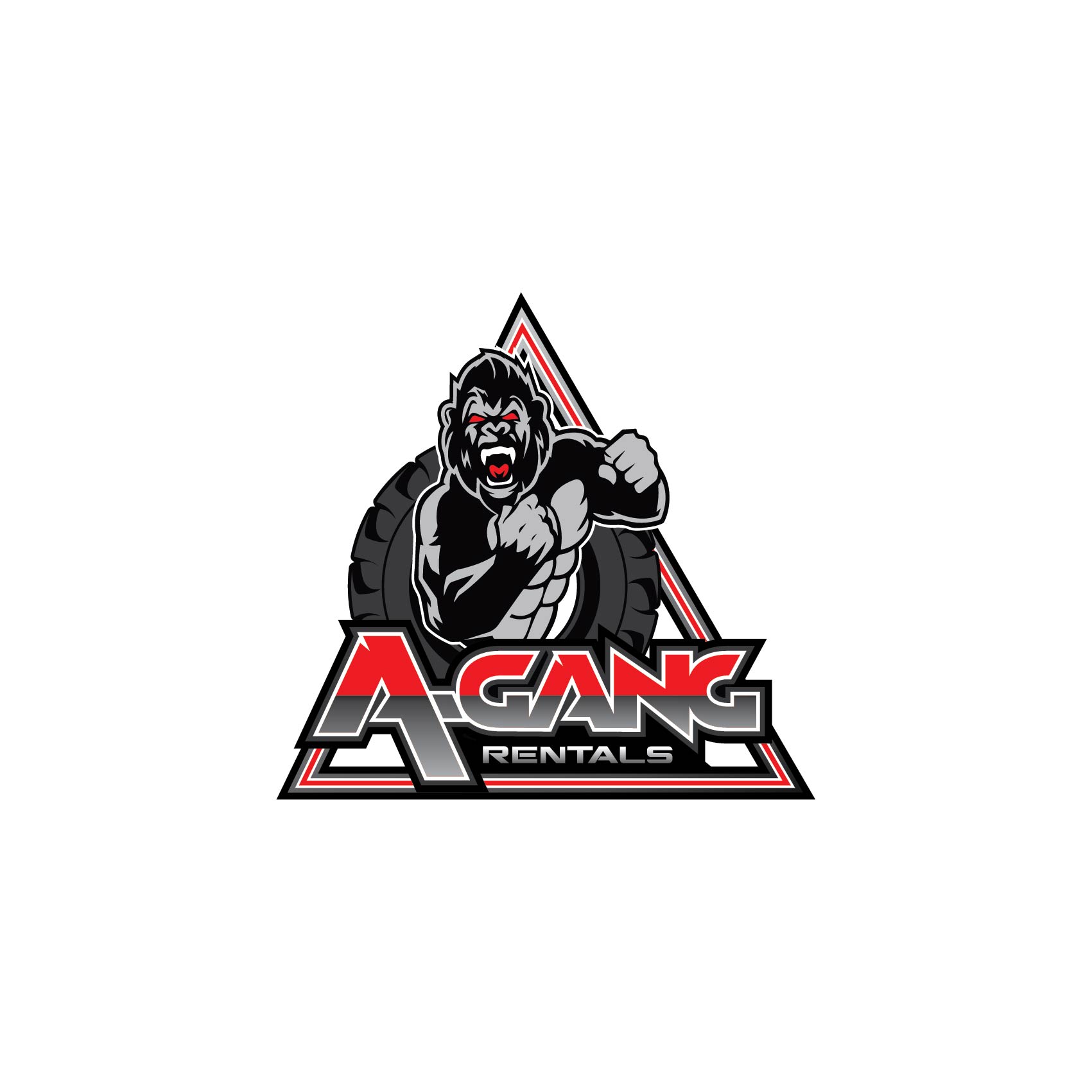 Logo-Design von r. ilham für A-GANG EQUIPMENT RENTALS LLC | Design #29886911