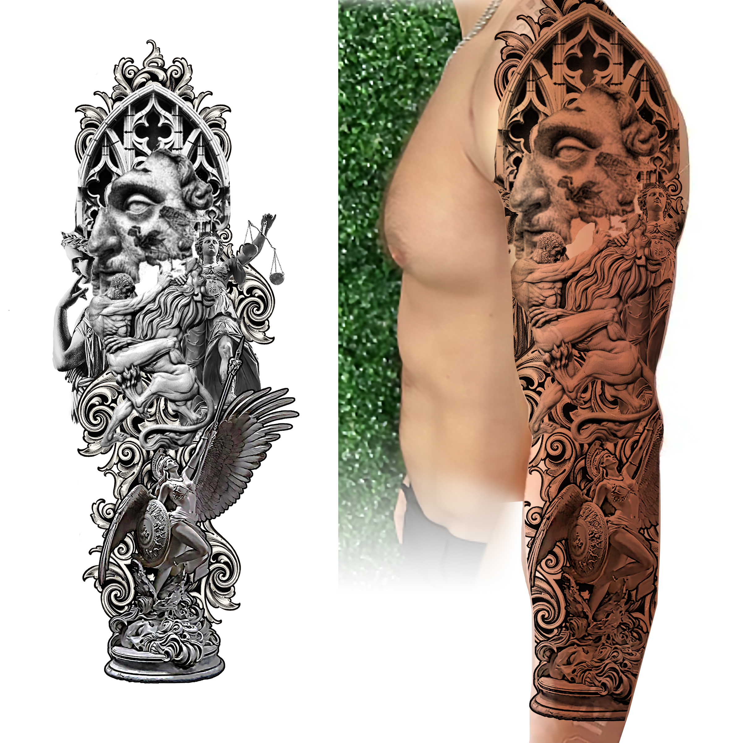 Tattoo Design by Jose Lopez ( Verified Pro Designer ) for this project | Design #29767858