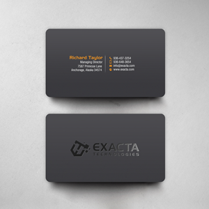 Business Card Design by chandrayaan.creative for this project | Design: #29771302