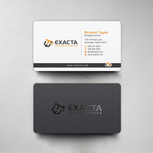 Business Card Design by chandrayaan.creative for this project | Design: #29771367