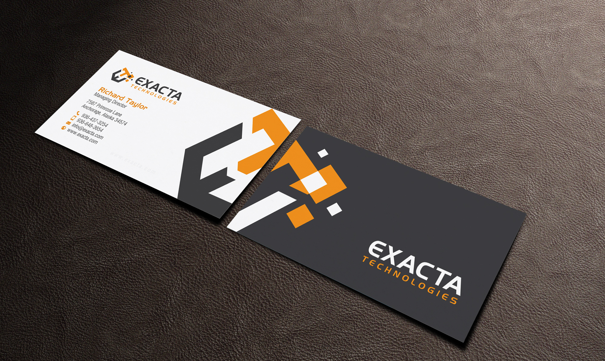 Business Card Design by chandrayaan.creative for this project | Design: #29771377