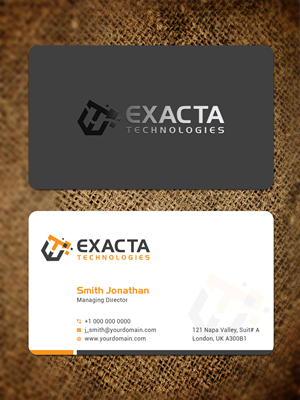 Business Card Design by Bold Pixels for this project | Design: #29766655