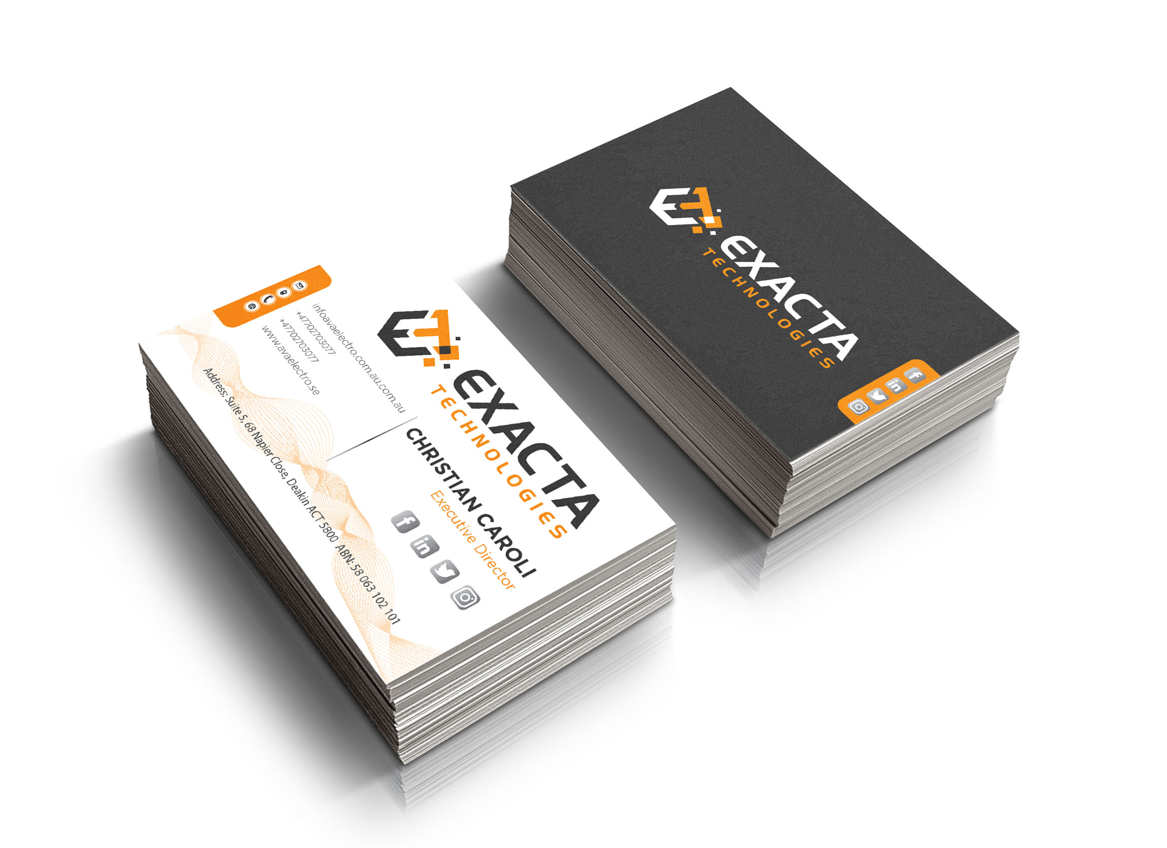 Business Card Design by Rupok 3 for this project | Design #29766654
