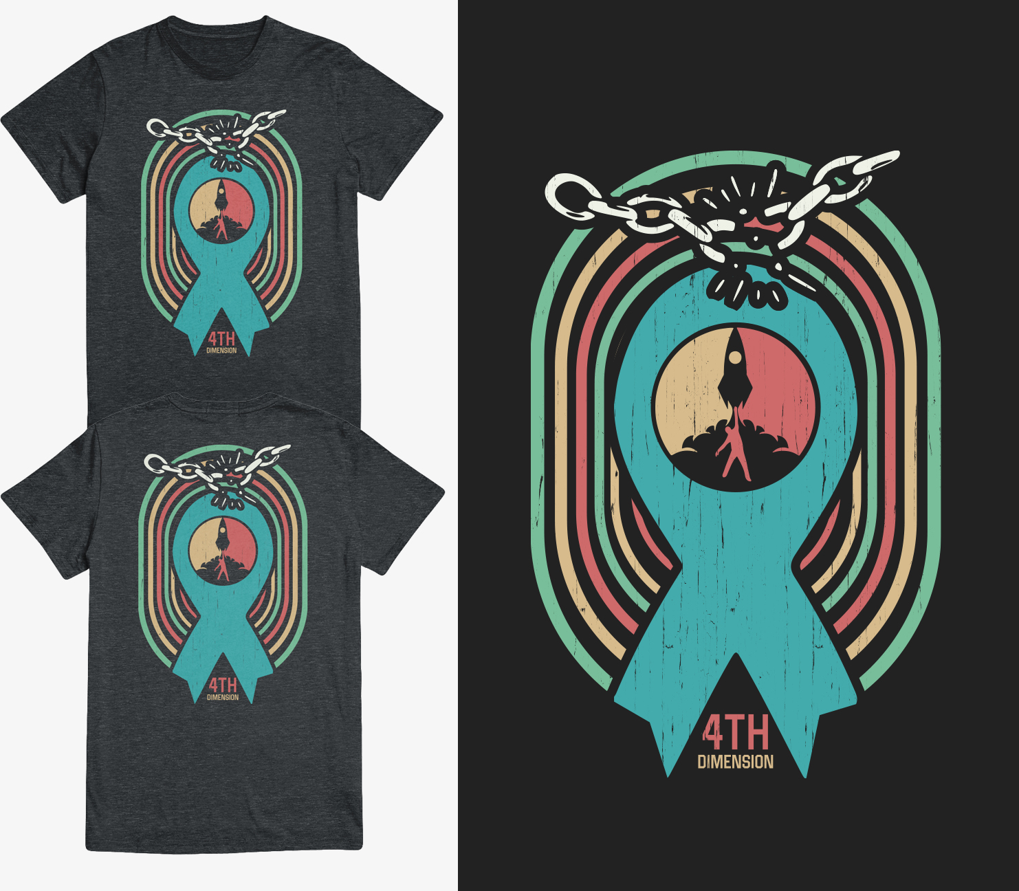 T-shirt Design by Teespixels for 4th Dimension Printing | Design: #29767611