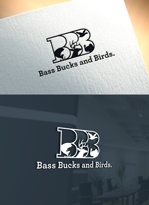 Logo Design by RaKu 2 for Bass, Bucks, And Birds | Design: #29801612