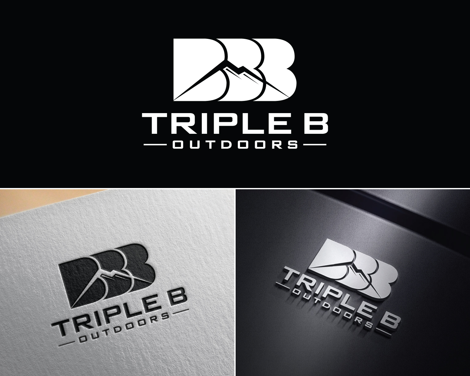 Logo Design by Atec for Bass, Bucks, And Birds | Design #29771699