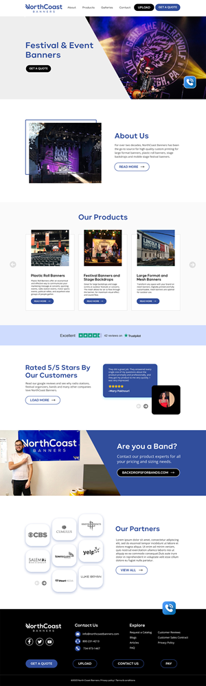 Web Design by MAHABA for this project | Design: #29779338