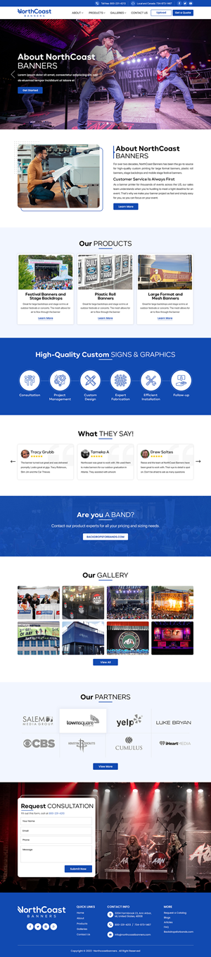 Web Design by Titan Eagle for this project | Design: #29779938