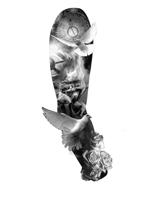 Diseño de Tatuaje por Zarina Tama para este proyecto | Diseño: #29810580