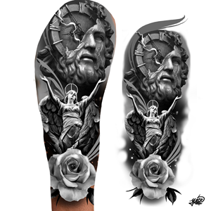 Tattoo Design by El Yisk 2 for this project | Design #29781551