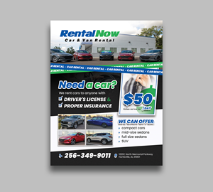 Flyer Design by Oleksandra Den for this project | Design: #29780384