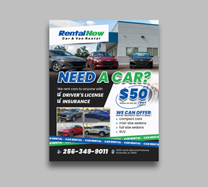 Flyer Design by Oleksandra Den for this project | Design: #29886620